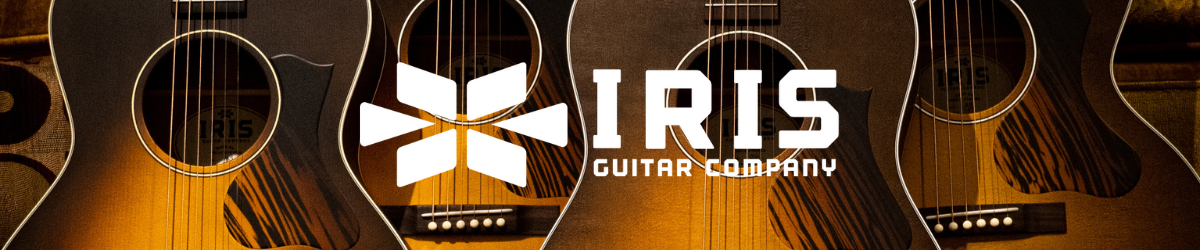 Iris Guitar Company AB Model Acoustic Guitar, Iced Tea Burst