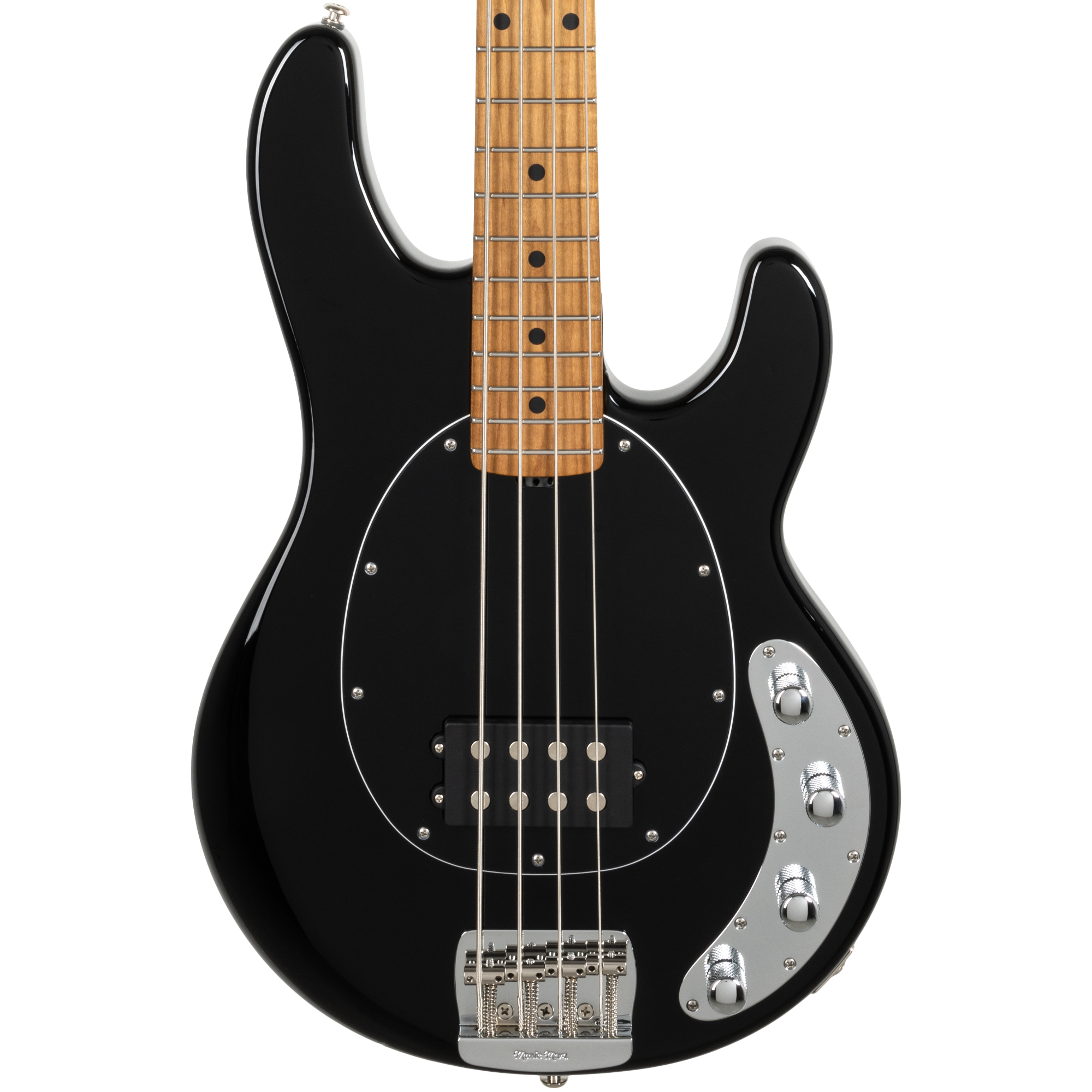 Music Man Stingray Special Bass, Maple Fingerboard, Black