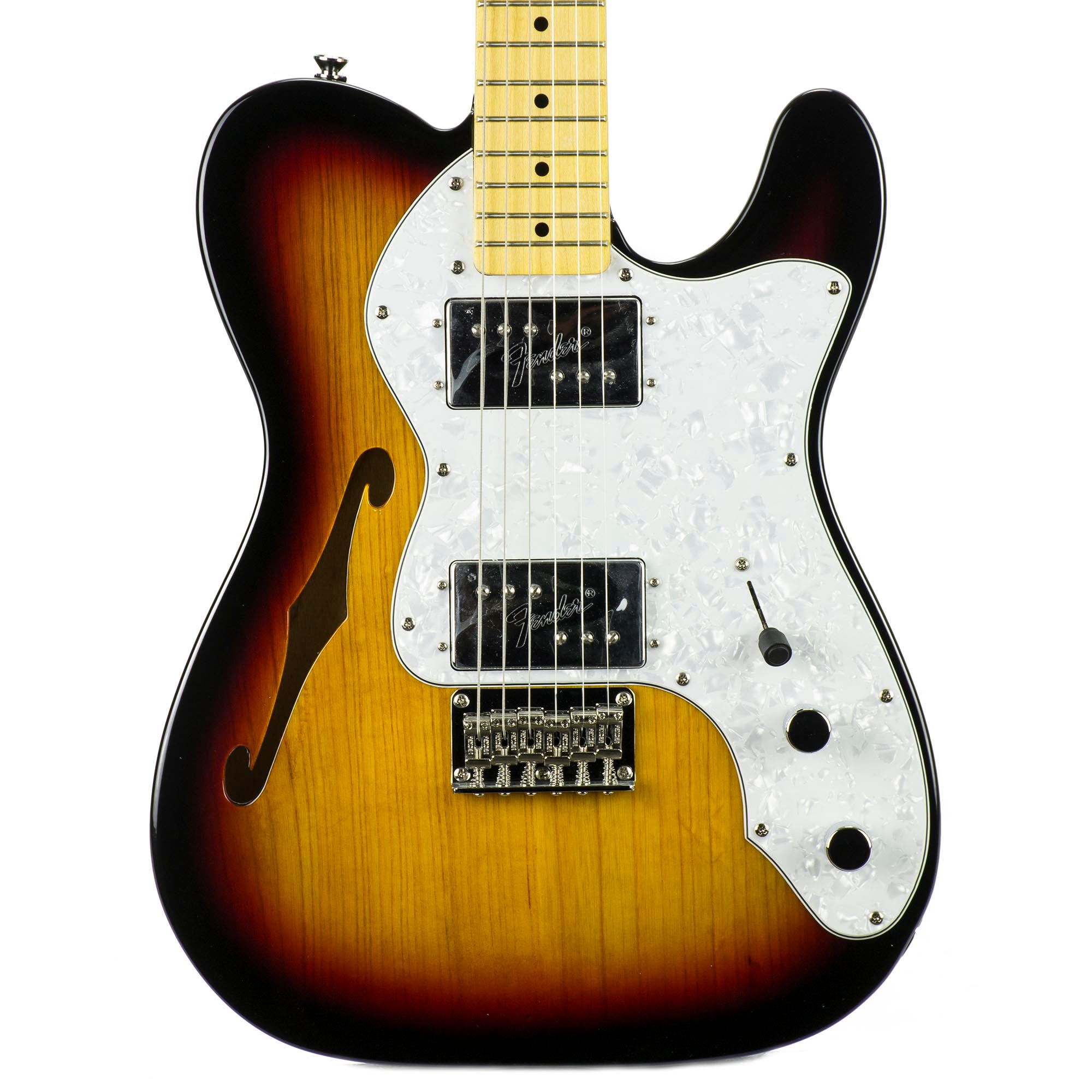 Squier Vintage Modified '72 Tele Thinline - Maple - 3-Color Sunburst -