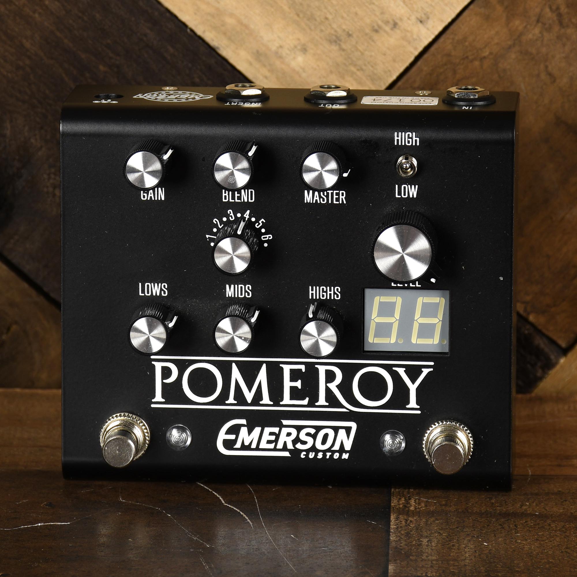 Emerson Custom Pomeroy OD Black With Box - Used