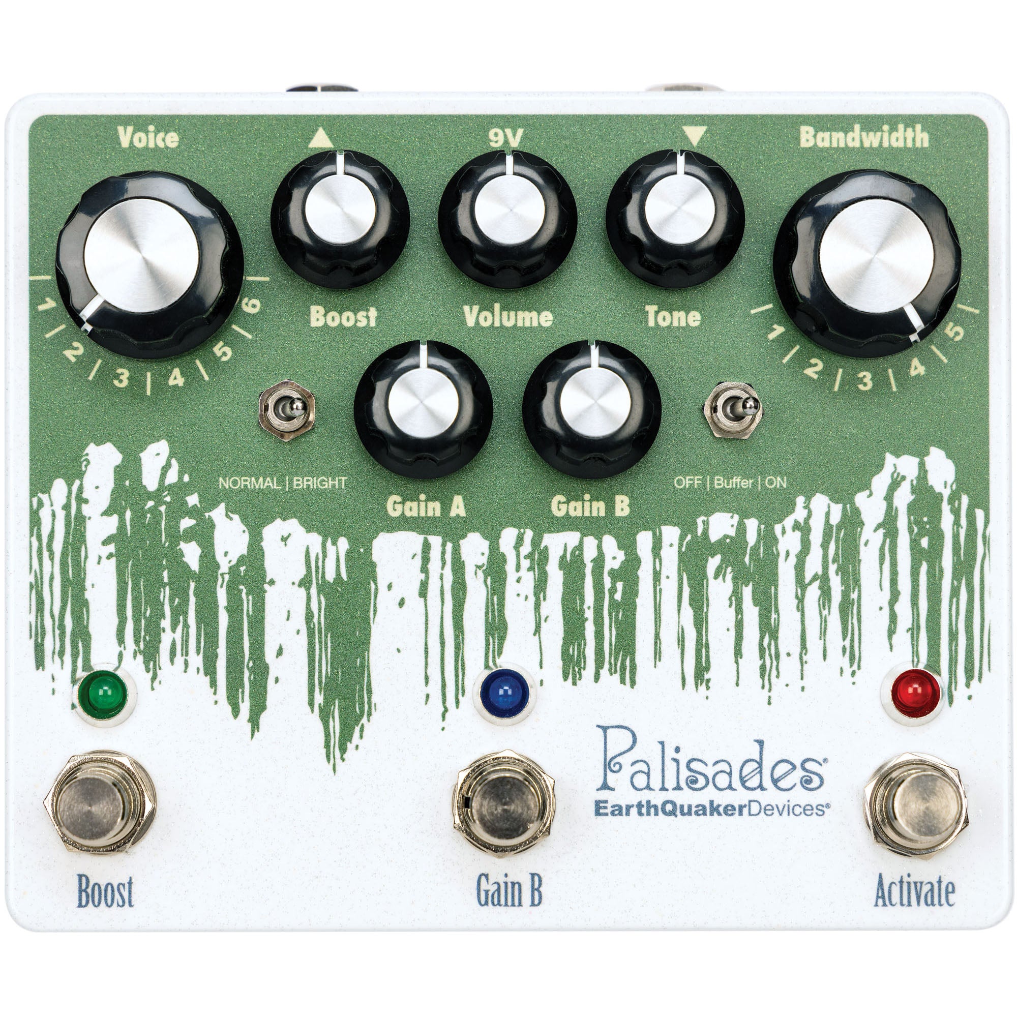 Earthquaker Palisades V2 Mega Ultimate Overdrive Effect Pedal, Limited