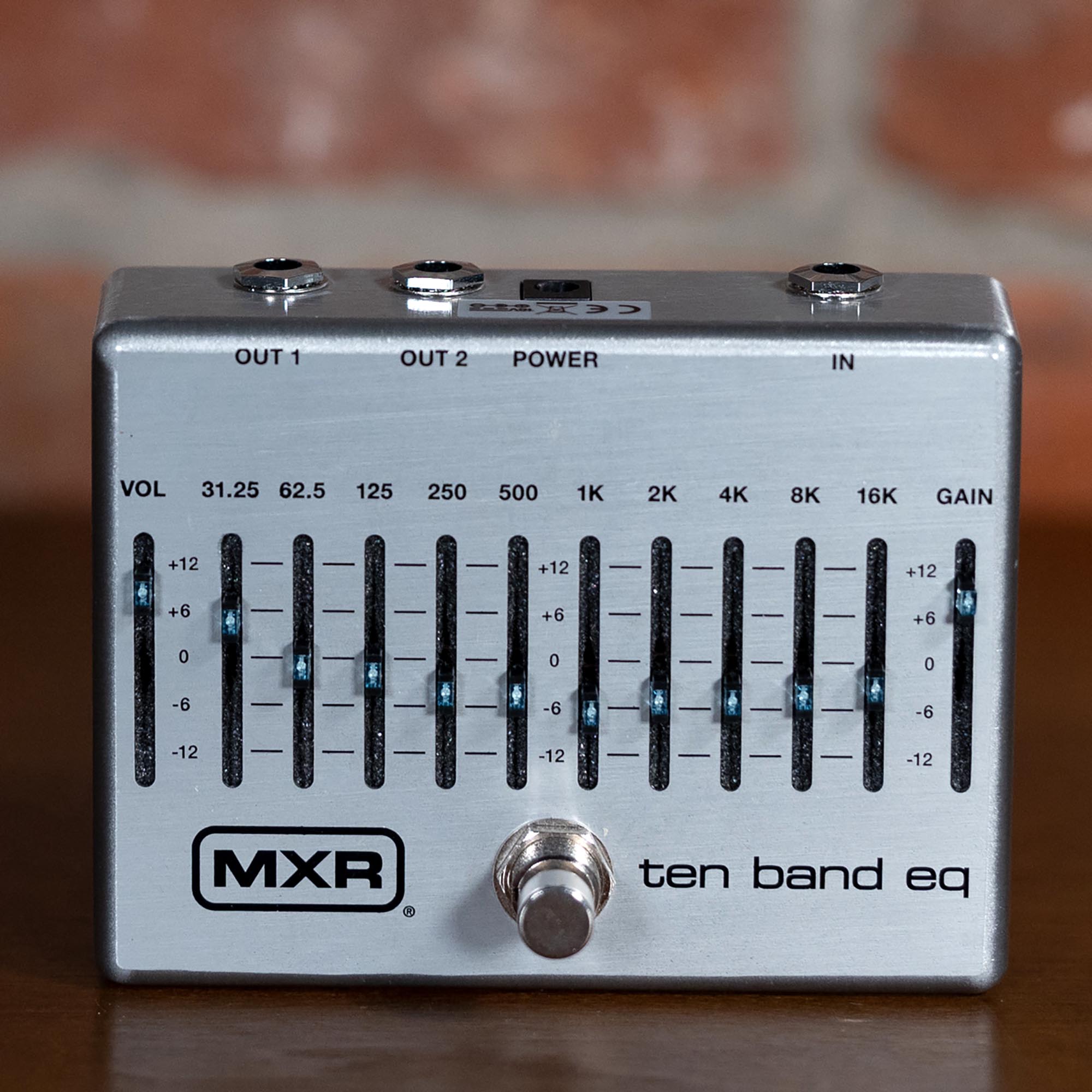 MXR M108S Ten Band EQ With Power Supply - Used