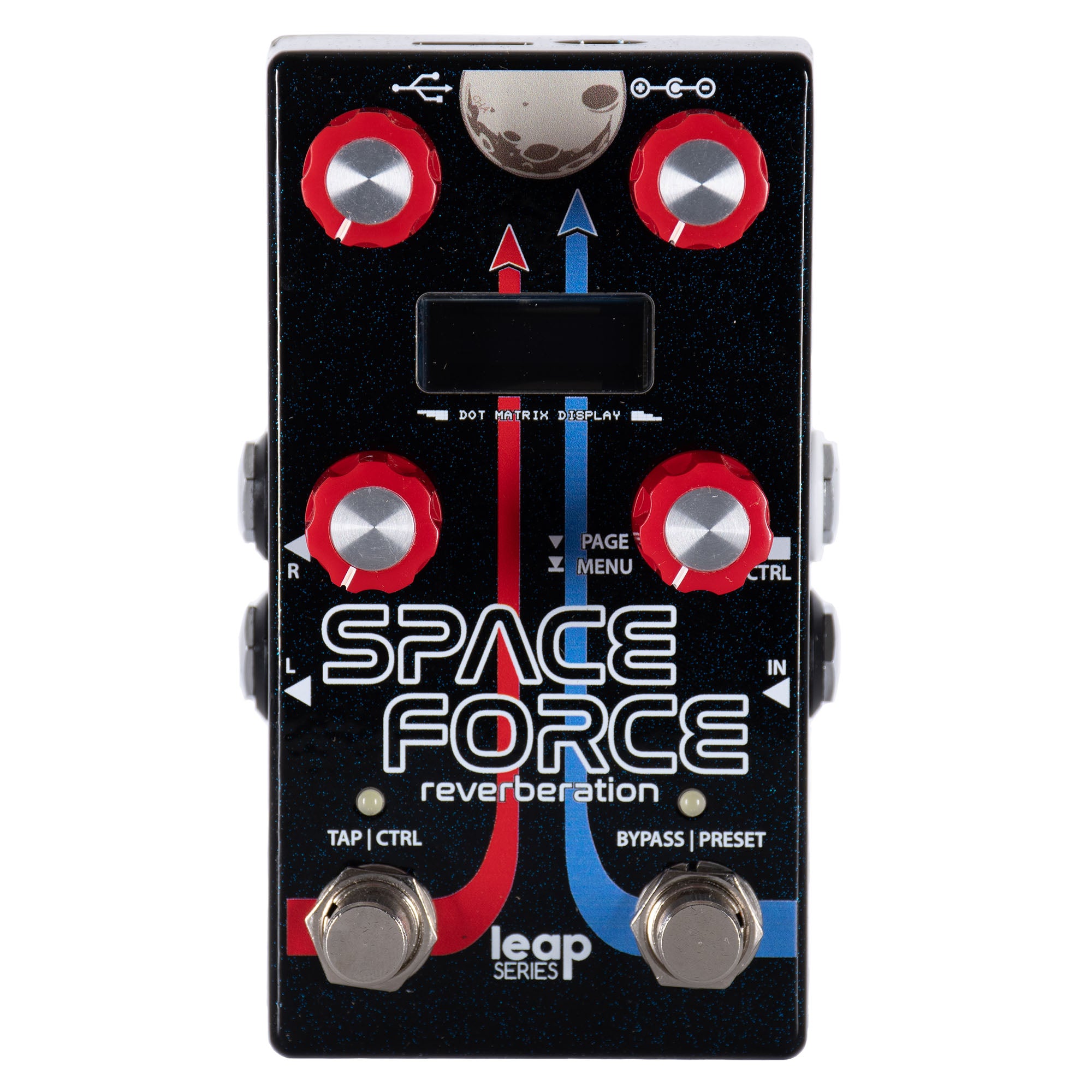 Alexander Space Force Stereo Reverb Effect Pedal