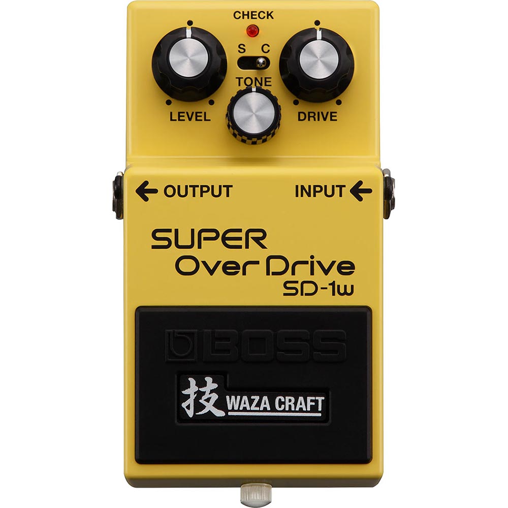 Boss SD-1W Super Overdrive Waza Craft Pedal