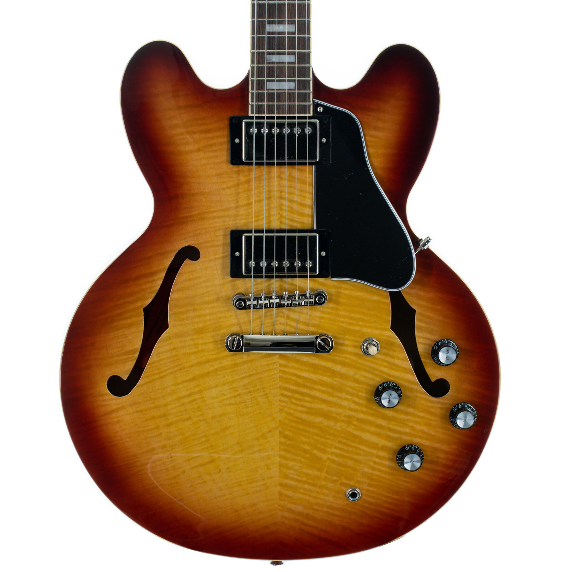 Epiphone ES-335 Figured, Raspberry Tea Burst