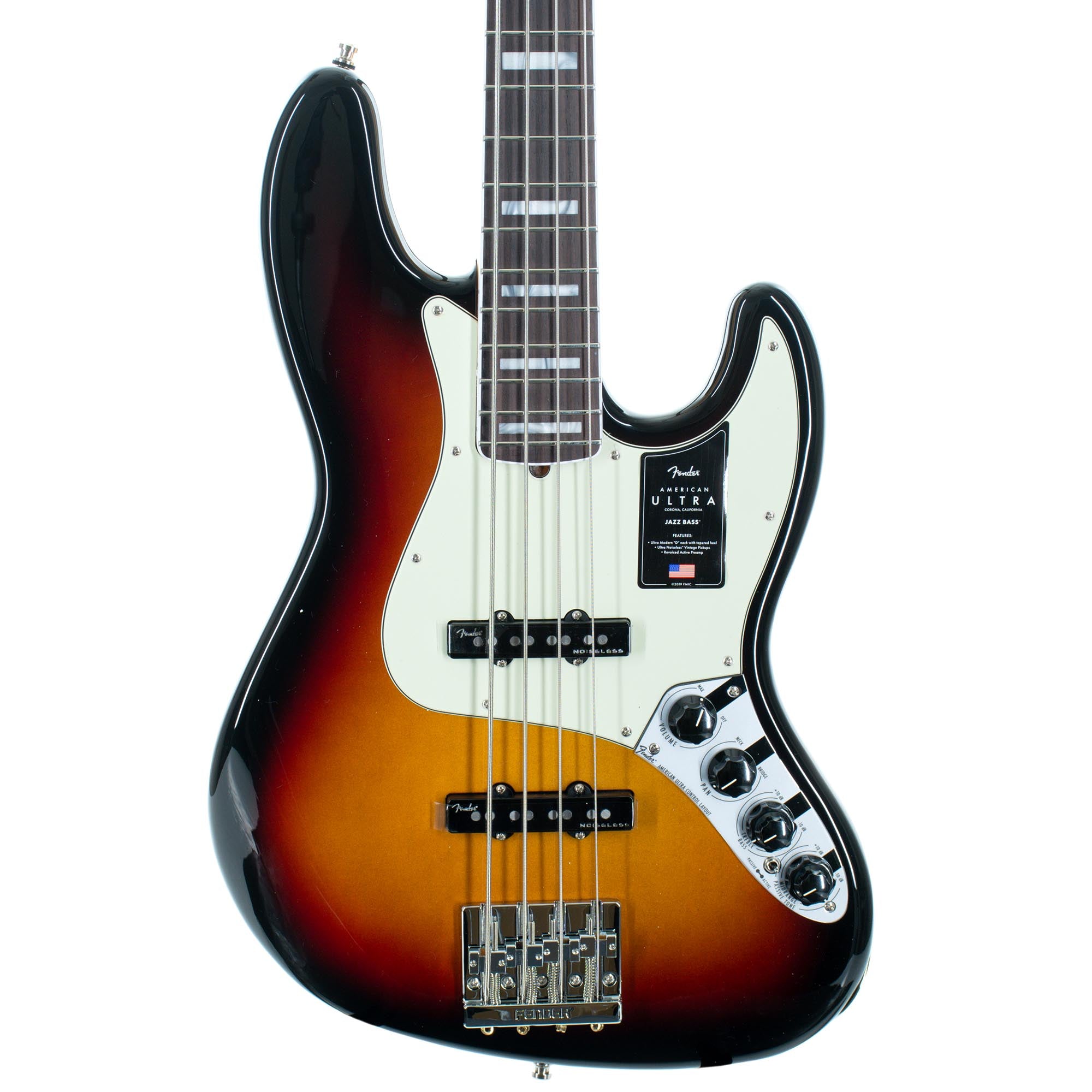 Fender American Ultra Jazz Bass Rosewood Fingerboard Ultraburst