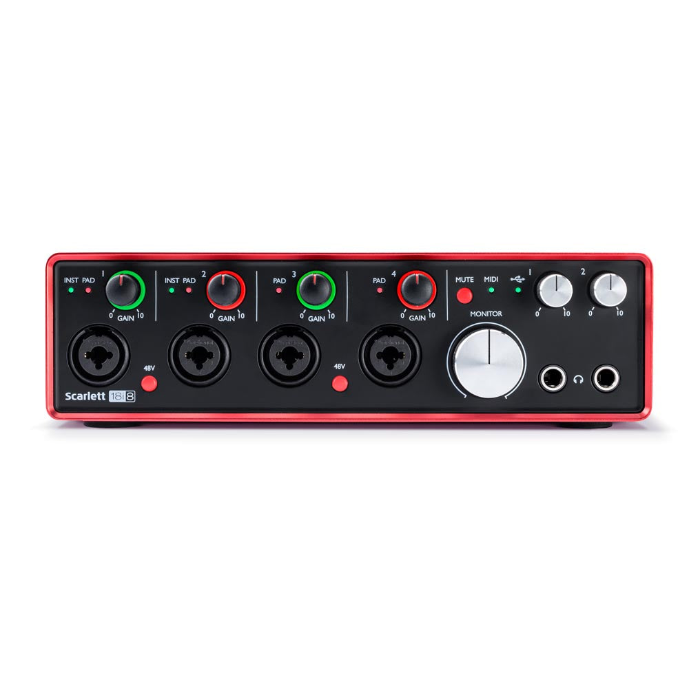 Focusrite Scarlett 18I8 Interface - 2nd Generation