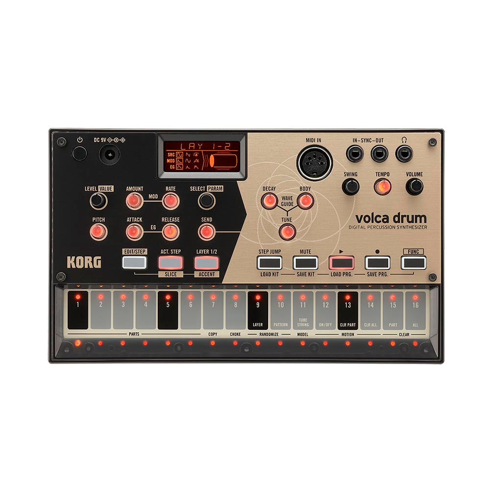 Korg Volca Drum Physical Modeling Drum Synthesizer