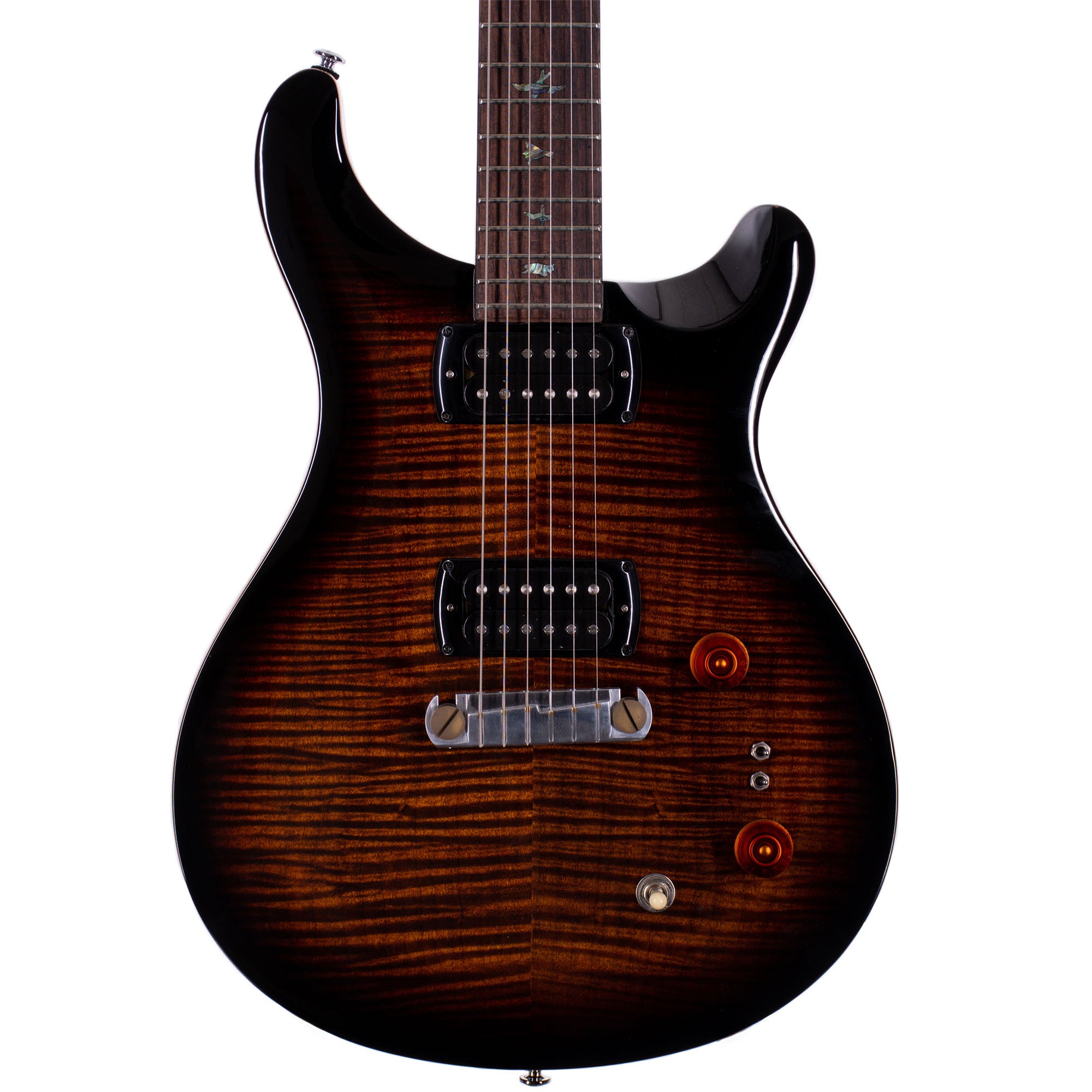 PRS SE Paul's Guitar, Rosewood Fingerboard Black Gold Sunburst Electric  Guitar