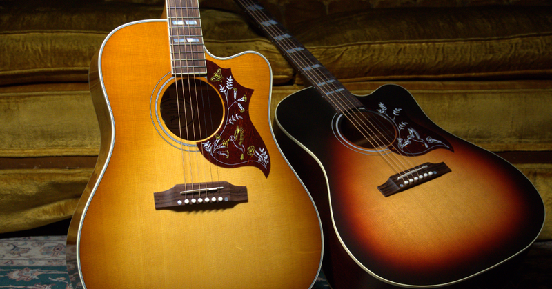 Gibson Hummingbird Standard and Studio EC Review