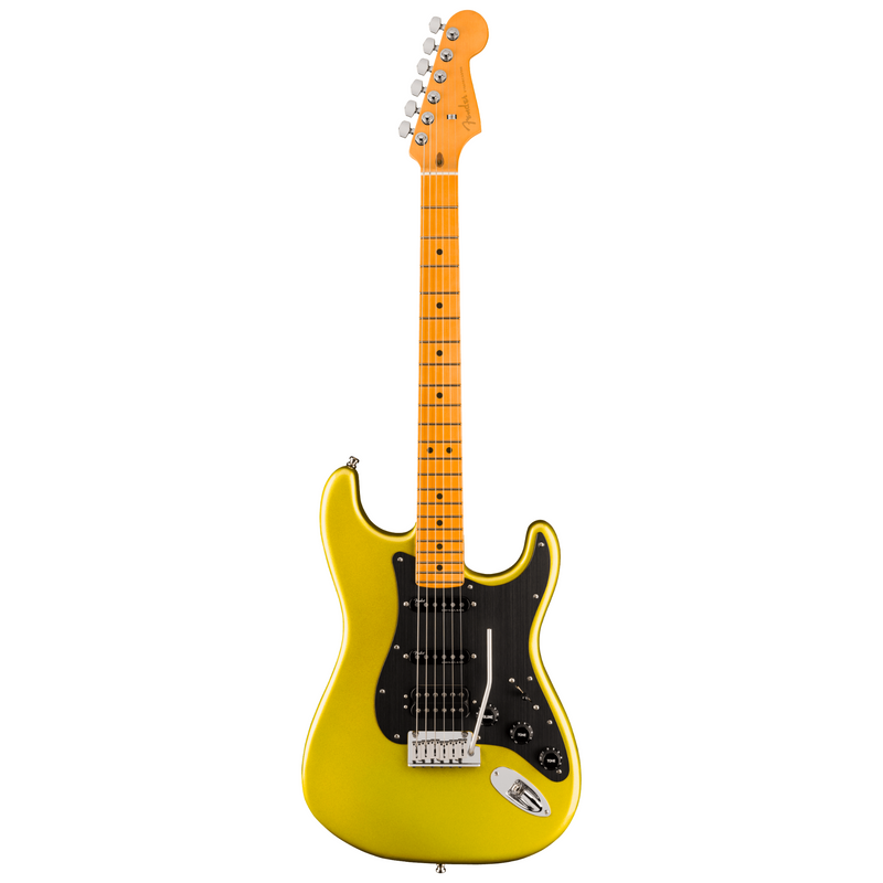 Fender American Ultra II Stratocaster HSS Electric Guitar, Maple Fingerboard, Solar Flare