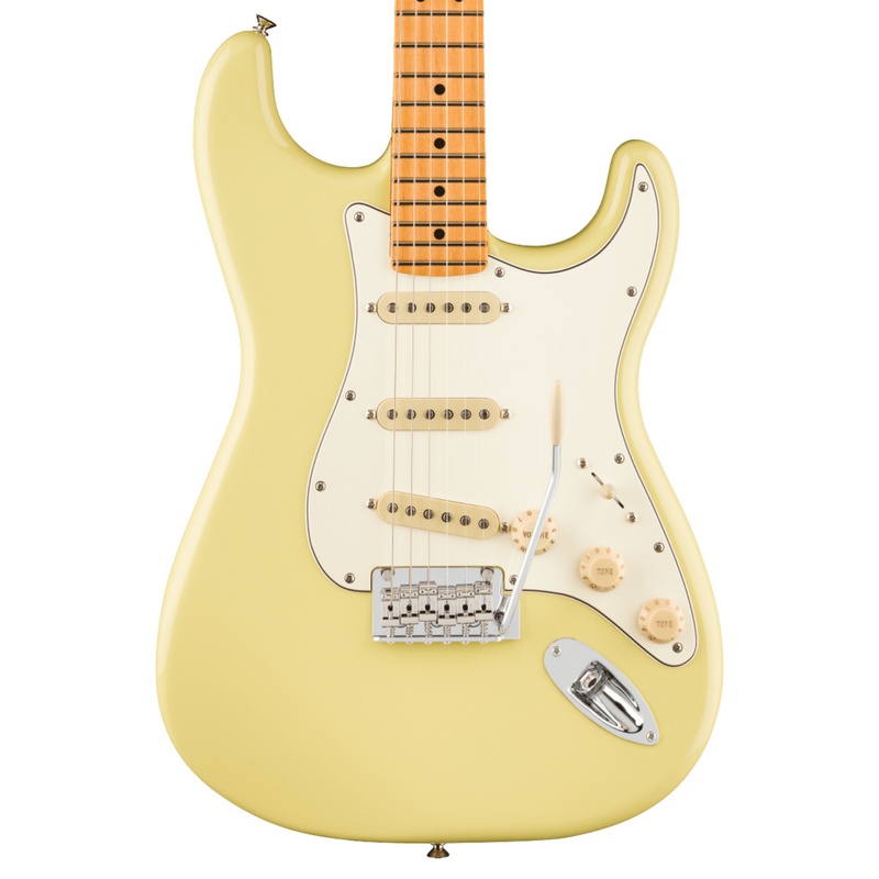 Fender Player II Stratocaster Electric Guitar, Maple Fingerboard, Hialeah Yellow