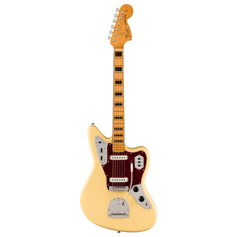 Fender Vintera II ‘70s Jaguar Electric Guitar, Maple Fingerboard, Vintage White