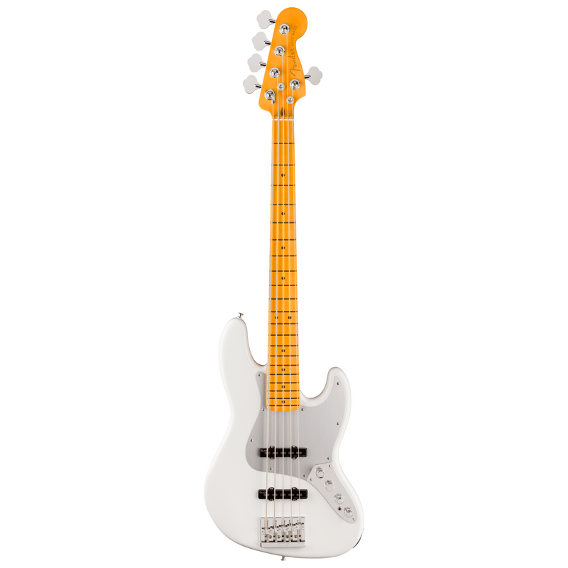 Fender American Ultra II Jazz Bass V Guitar, Maple Fingerboard, Avalanche