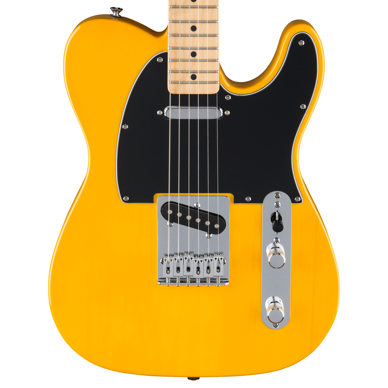 Fender Standard Telecaster Electric Guitar, Maple Fingerboard, Butterscotch Blonde