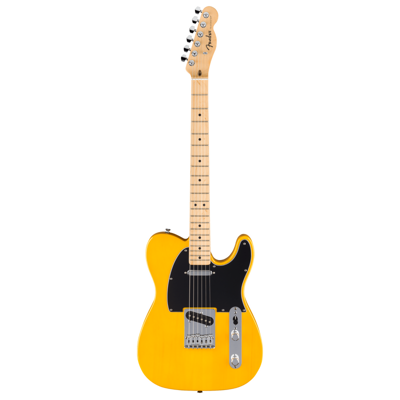 Fender Standard Telecaster Electric Guitar, Maple Fingerboard, Butterscotch Blonde