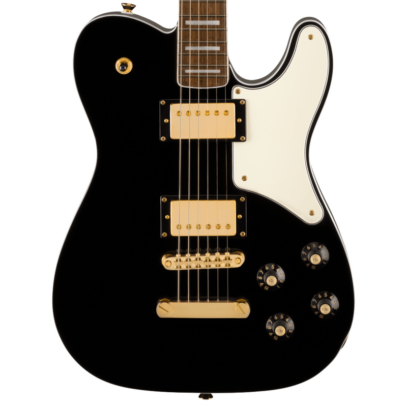 Squier Limited Edition Paranormal Troublemaker Telecaster Deluxe Electric Guitar, Black