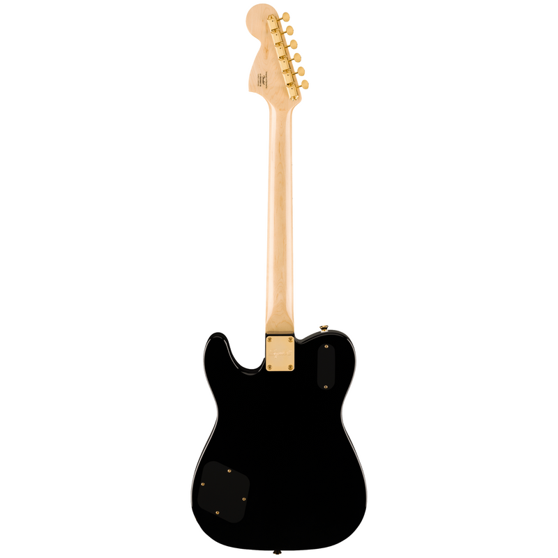 Squier Limited Edition Paranormal Troublemaker Telecaster Deluxe Electric Guitar, Black