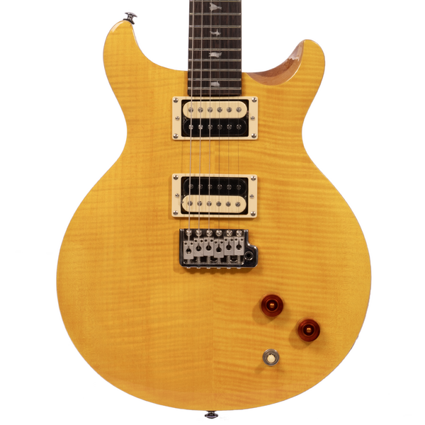 PRS Paul Reed Smith SE Carlos Santana Electric Guitar with Gig Bag - Yellow