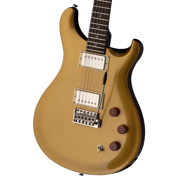 PRS SE DGT Signature Gold Top Electric Guitar with Moon Inlays, Gig Bag