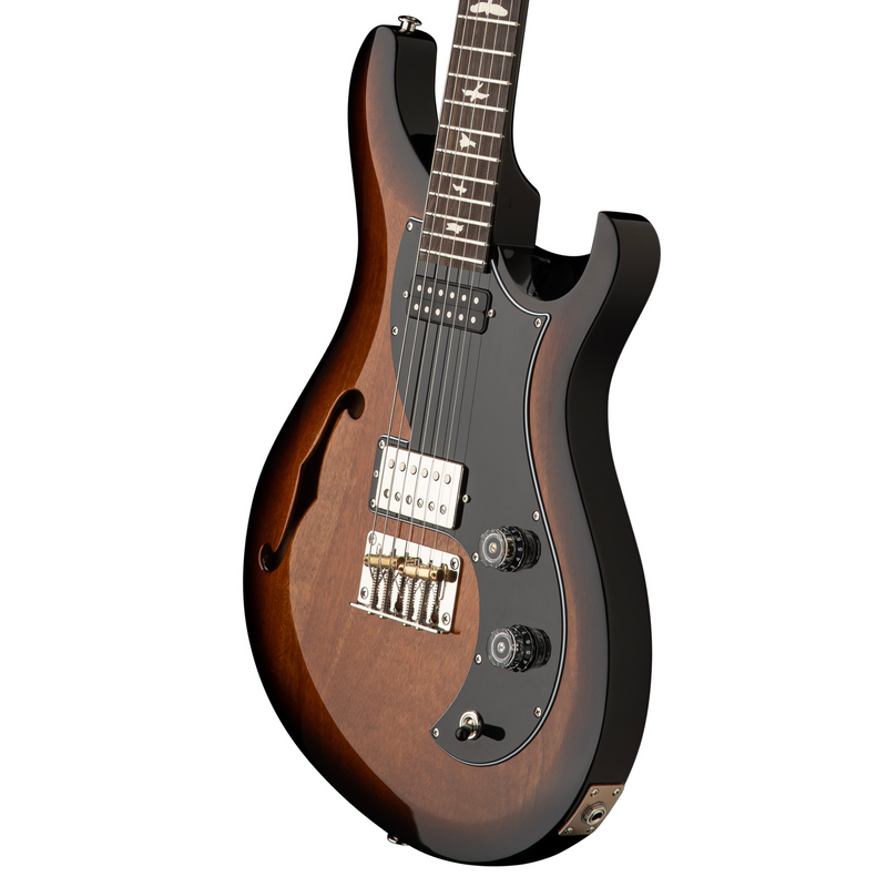 PRS S2 Vela Semi-Hollow Electric Guitar, Mccarty Tobacco Sunburst