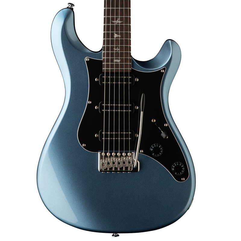 PRS SE NF3 Electric Guitar, Rosewood Fretboard, Ice Blue Metallic