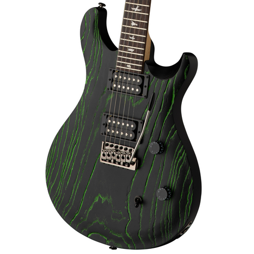 PRS SE Swamp Ash CE 24 Limited Edition Electric Guitar, Sandblasted Green