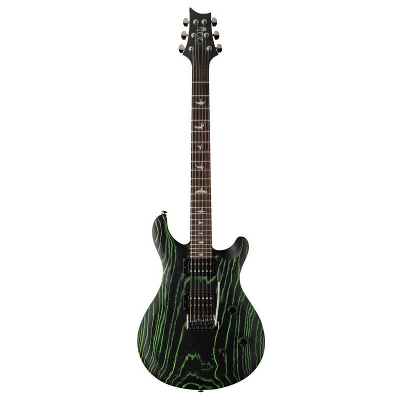 PRS SE Swamp Ash CE 24 Limited Edition Electric Guitar, Sandblasted Green