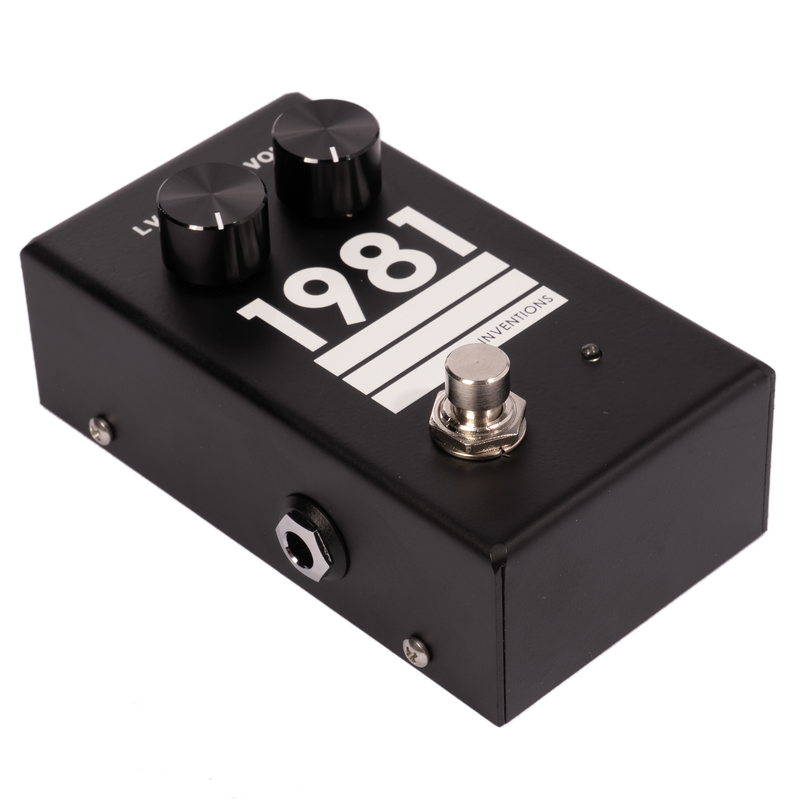 1981 Inventions LVL Full-Range Overdrive Effect Pedal