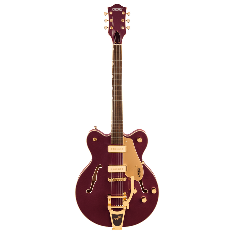 Gretsch Electromatic Pristine LTD Center Block Double-Cut w/Bigsby, Dark Cherry Metallic