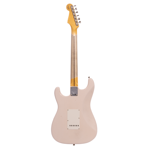 Fender Custom Shop Limited Edition '57 Stratocaster Journeyman, Super Faded  Aged Shell Pink Electric Guitar