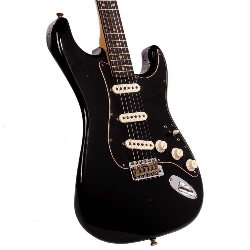 Fender Custom Shop Postmodern Stratocaster Journeyman Relic, Rosewood, Aged Black