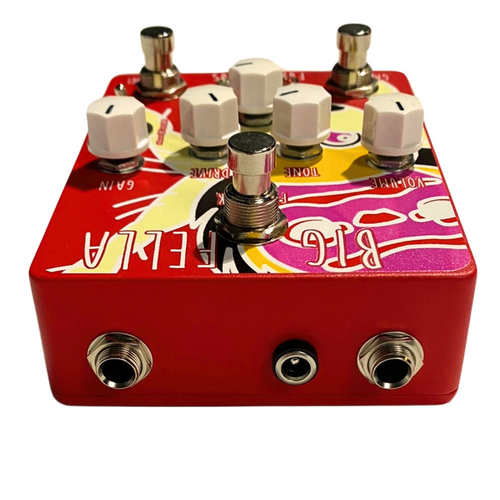 Fuzzrocious Big Fella Overdrive/Distortion Effect Pedal, Russo Music  Exclusive Red