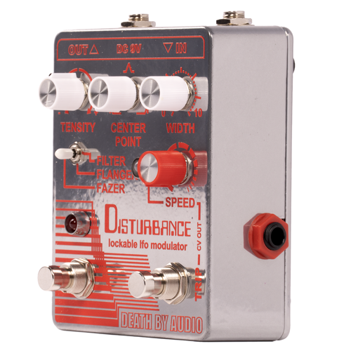 Death By Audio Disturbance Lockable LFO Modulator Effect Pedal