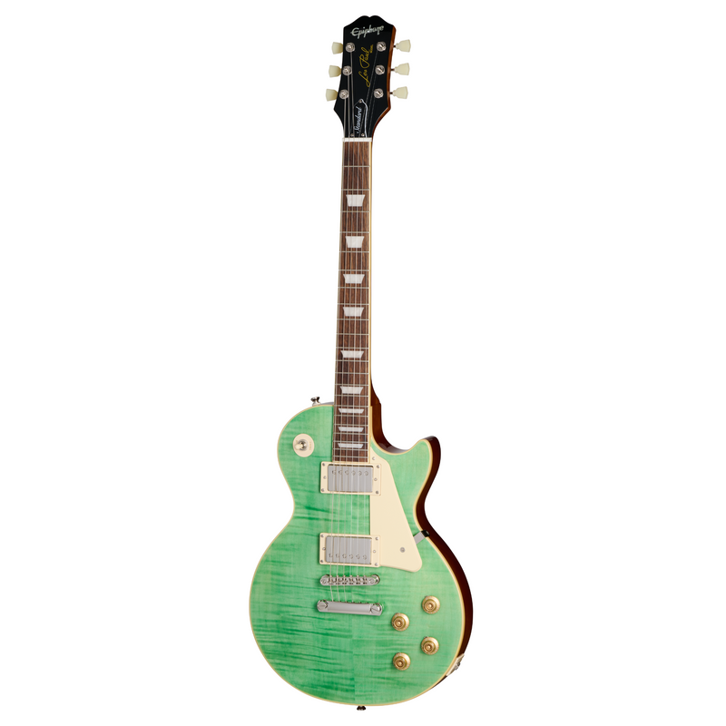 Epiphone Les Paul Standard '50s Figured Electric Guitar Seafoam Green w/ Premium Gig Bag