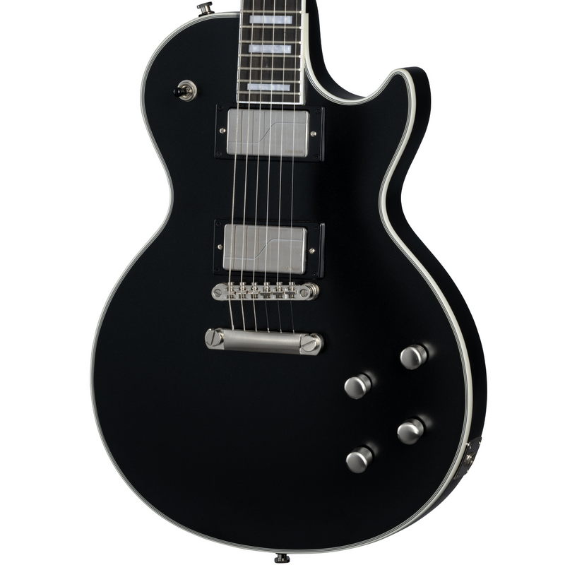 Epiphone Les Paul Prophecy Electric Guitar, Aged Jet Black Metallic w/Premium Gig Bag