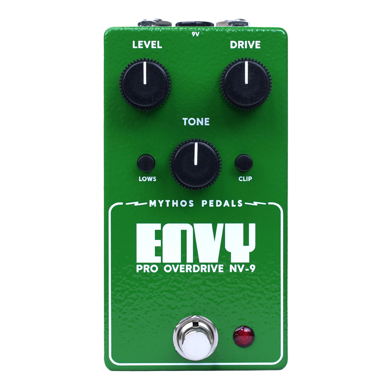 Mythos Envy Pro Overdrive NV-9 Effect Pedal