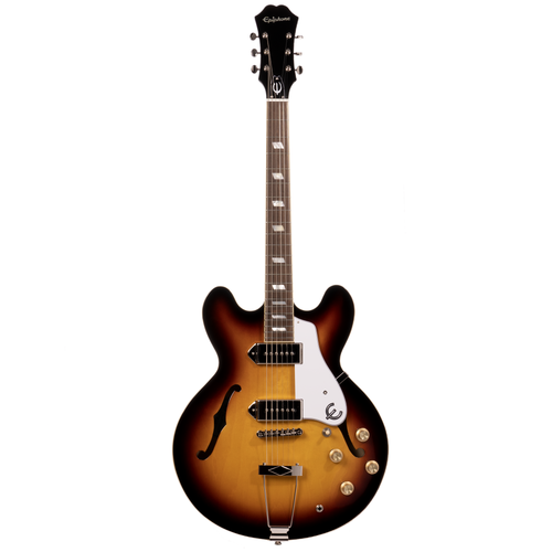 Epiphone Casino Archtop Electric Guitar, Vintage Sunburst w/ Premium G