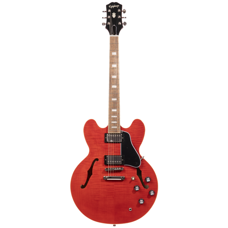 Epiphone Marty Schwartz ES-335 Semi-Hollow Electric Guitar, Sixties Cherry