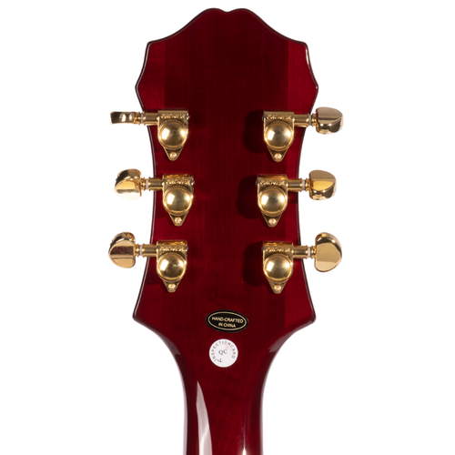 Epiphone Broadway Electric Guitar Wine Red w Premium Gig Bag