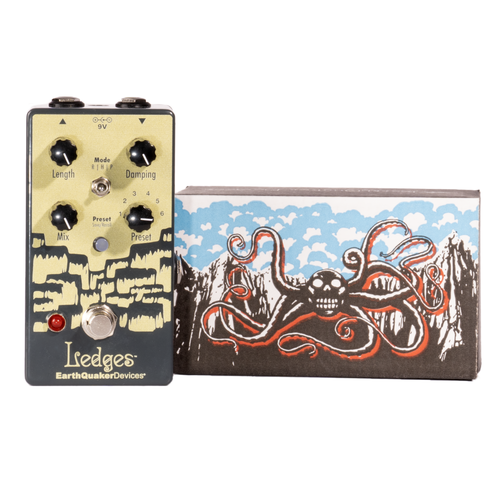 EarthQuaker Devices Ledges Tri-Dimensional Reverberation Machine Effec