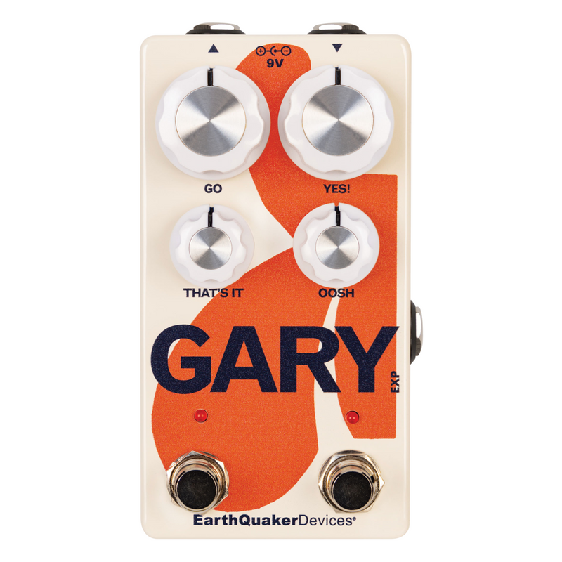 EarthQuaker Devices Gary Automatic Pulse Width Modulation Fuzz and Dynamic Natural Overdrive Effect Pedal