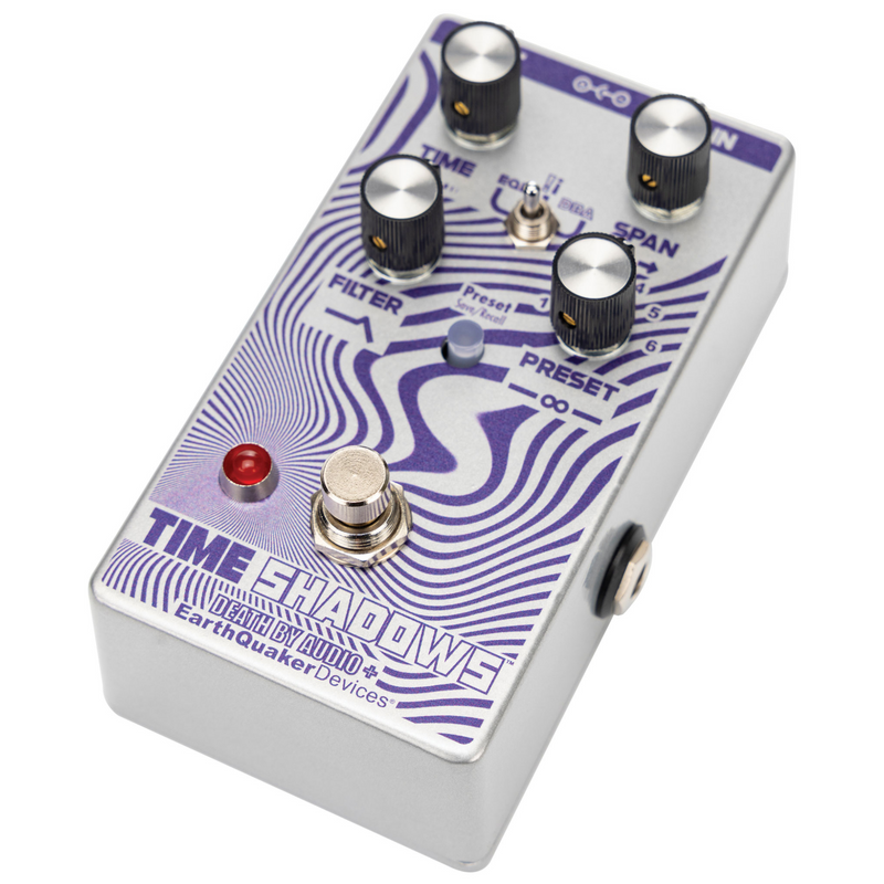 EarthQuaker Devices + Death By Audio Time Shadows V2 Subharmonic Multi-delay Resonator Effect Pedal