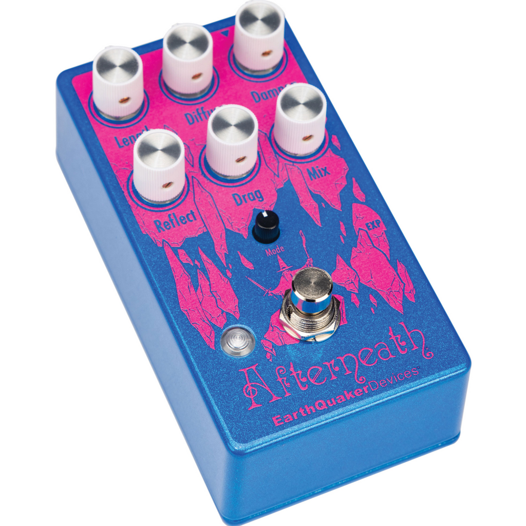 EarthQuaker Devices Limited Edition Afterneath V3 Reverb Effect Pedal,
