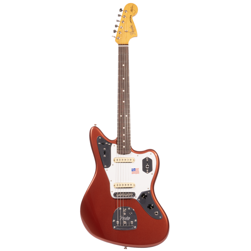 Fender Johnny Marr Jaguar Electric Guitar, Rosewood, Metallic KO