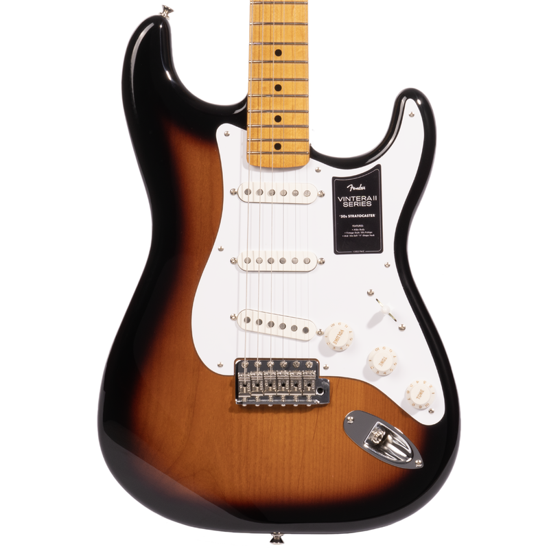 Fender Vintera II ‘50s Stratocaster Electric Guitar, Maple Fingerboard,  2-color Sunburst