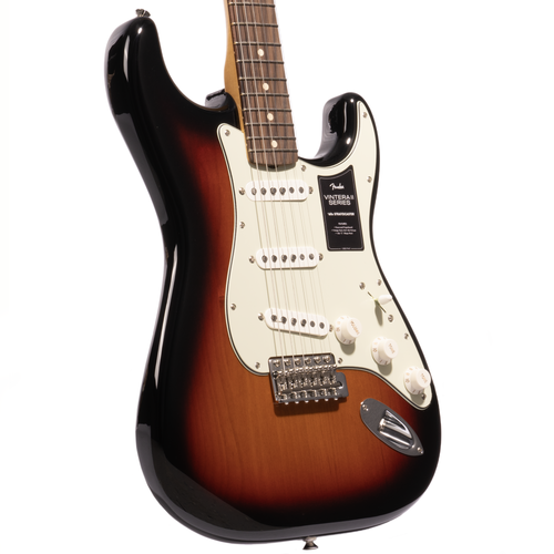 Fender Vintera II ‘60s Stratocaster Electric Guitar, Rosewood Fingerboard,  3-color Sunburst