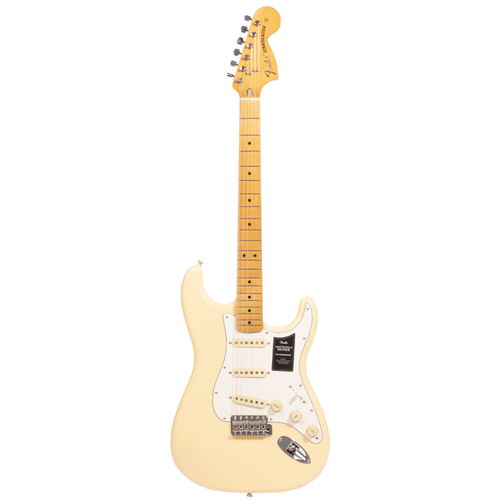 Fender Vintera II ‘70s Stratocaster Electric Guitar, Maple Fingerboard,  Vintage White