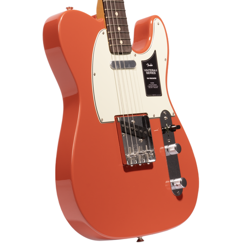 Fender Vintera II ‘60s Telecaster Electric Guitar, Rosewood Fingerboard,  Fiesta Red