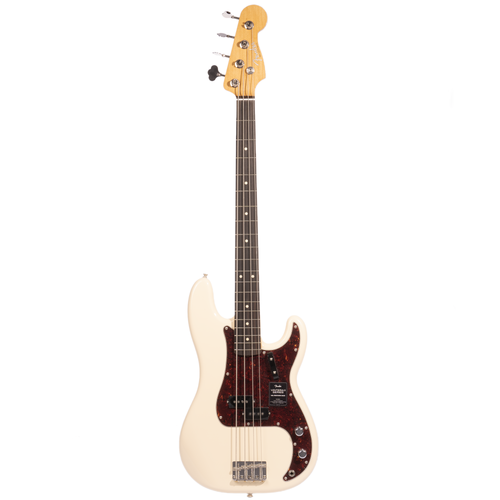 Fender Vintera II ‘60s Precision Bass Guitar, Rosewood Fingerboard, Olympic  White